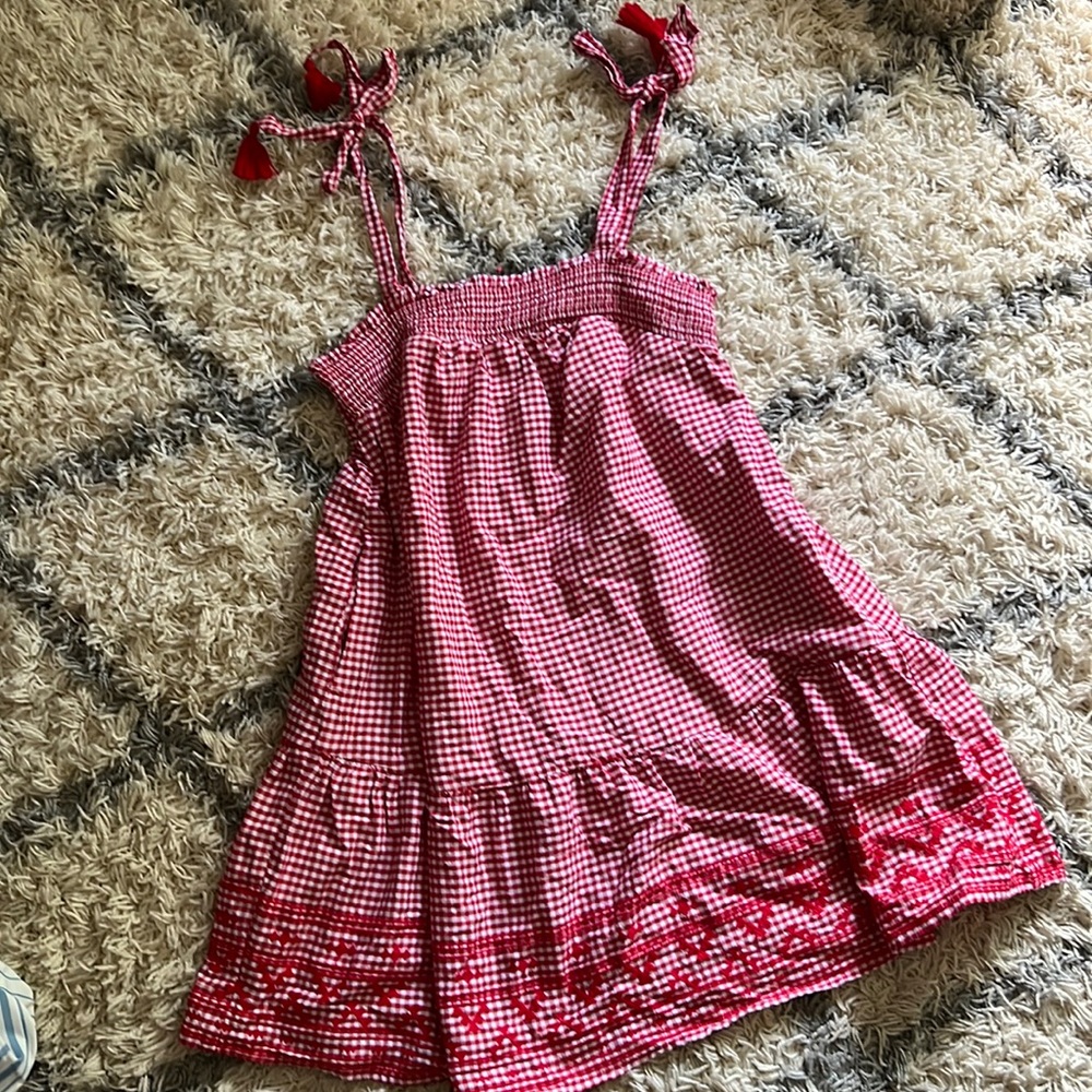 Old Navy Gingham Swing Dress | XS